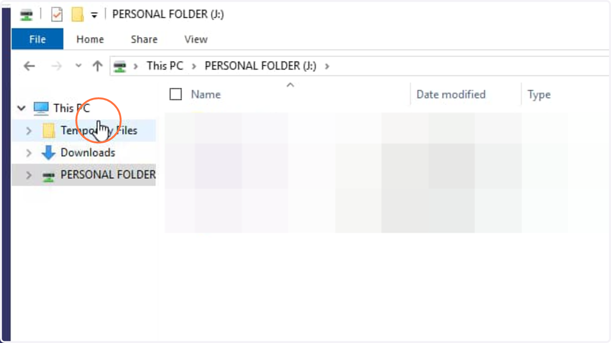Click Temporary Files